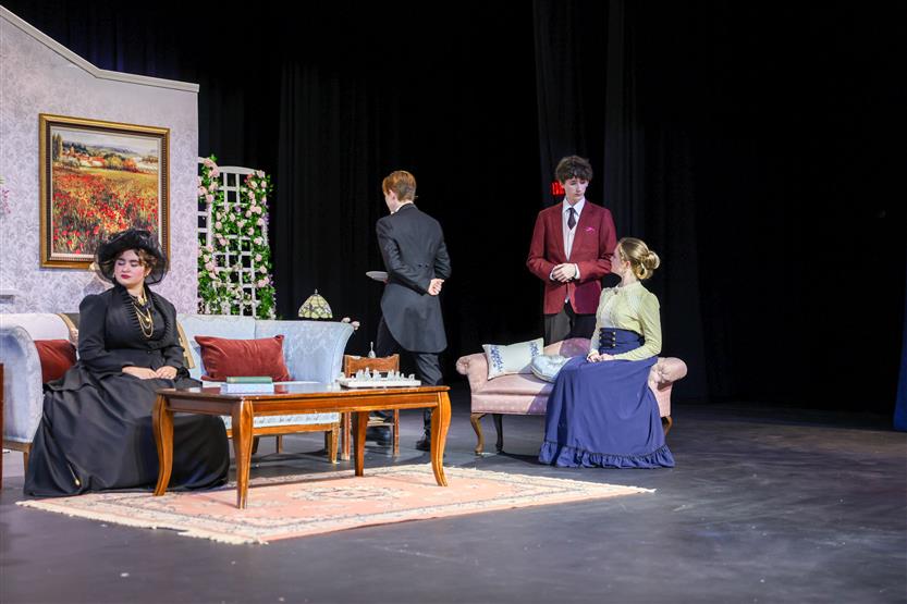 Centennial High students act onstage